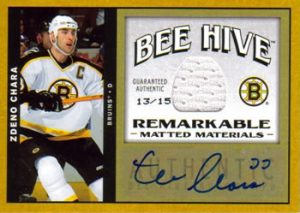 Remarkable Matted Materials Zdeno Chara