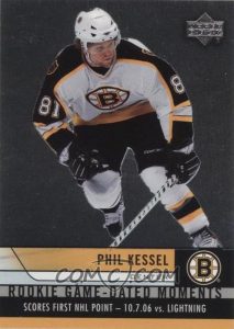 Rookie Game Dated Moments Phil Kessel