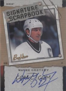 Signature Scrapbook Wayne Gretzky