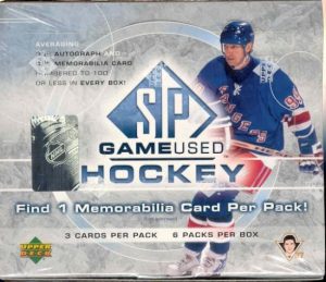 2005-06 SP Game Used Box