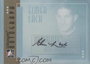 Autographs Elmer Lach