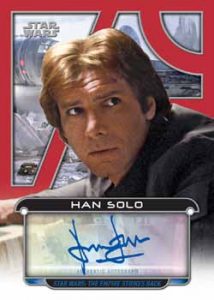 Autographs Harrison Ford as Han Solo