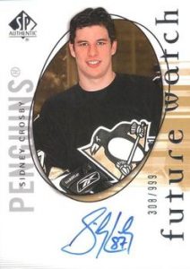 Future Watch Autographs Sidney Crosby
