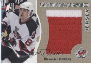Game-Used Jersey Gold Alexander Mogilny