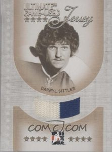 Game-Used Jersey Gold Darryl Sittler