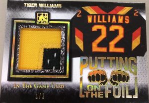 Putting on the Foil Tiger Williams