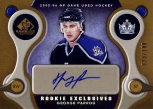 Rookie Exclusives Autos Geore Parros