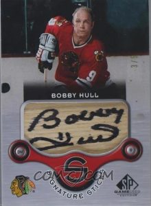 Signature Sticks Bobby Hull