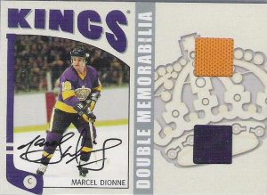 Double Memorabilia Autographs Marcel Dionne