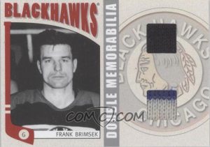 Double Memorabilia Frank Brimsek