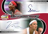 Dual Autographs Serena Williams, Victoria Azarenka