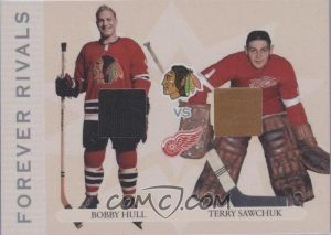Forever Rivals Bobby Hull, Terry Sawchuck