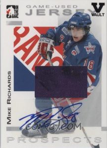 Game-Used Jersey Auto Mike Richards