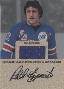 Game-Used Jersey and Auto Phil Esposito