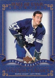 Hall of Fame Showcase Frank Mahovlich