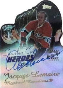 Stanley Cup Heroes Auto Jacques Lemaire
