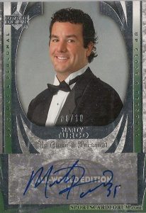 Up Close and Personal Autos Marty Turco Up Close and Personal Autos Marty Turco