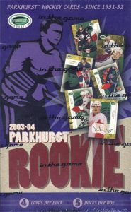 2003-04 Parkhurst Rookie