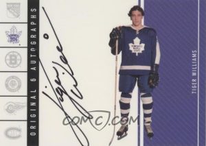 Autographs Tiger Williams Autographs Tiger Williams