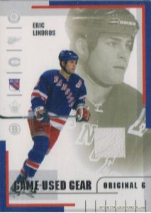 Game Used Gear Eric Lindros