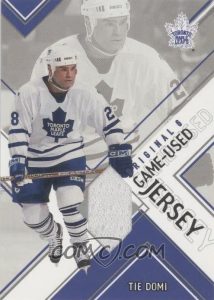 Game Used Jersey Tie Domi