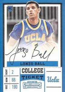 RPS College Ticket Autographs Lonzo Ball