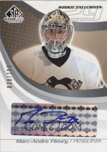 Rookie Exclusives Marc-Andre Fleury