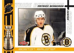 Rookie Patrice Bergeron