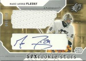 Rookie Stars Jersey Auto Marc-Andre Fleury