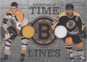 Time Lines Ray Bourque, Bobby Orr