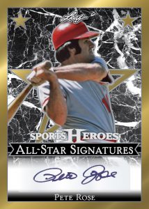 All-Star Signatures Pete Rose