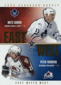 East Meets West Mats Sundin, Peter Forsberg