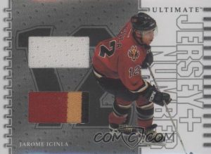 Game-Used Jersey and Number Jarome Iginla