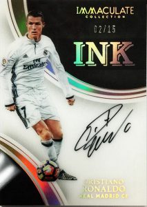 Ink Autgraphs Cristiano Ronaldo