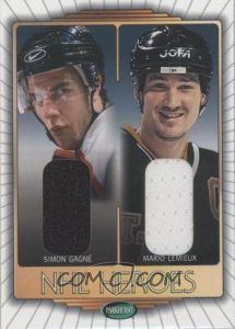 NHL Heroes Simon Gagnre, Mario Lemieux