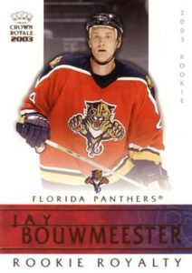 Rookie Royalty Jay Bouwmeester