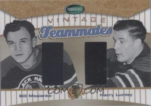 Vintage Teammates Bill Mosienko, Harry Lumley
