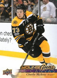 Young Guns Canvas Charlie McAvoy