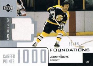 1000 Point Club Jersey Johnny Bucyk
