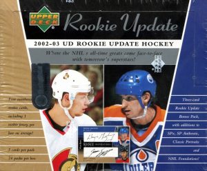 2002-03 UD Rookie Update