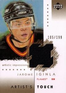 Artist's Touch Gold Jarome Iginla