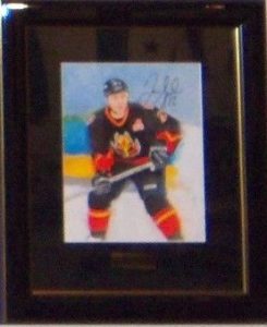 Artwork Signed Jarome Iginla
