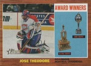 Award Winners Jose Theodore