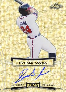 Base Autographs Ronald Acuna