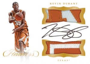 Dual Patch Autographs Kevin Durant