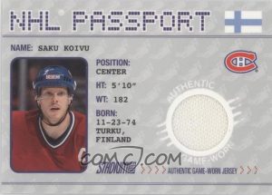 NHL Passport Saku Koivu