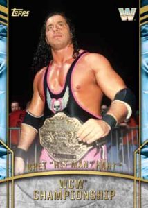 Retired Titles WCW Championship Bret The Hit Man Hart