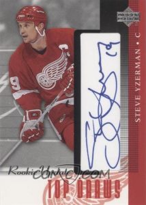 Top Draws Autographs Steve Yzerman