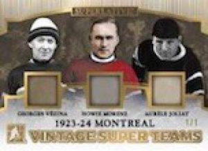 Vintage Super Teams Montreal Georges Vézina, Howie Morenz, Aurèle Joliat