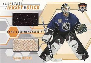 All-Star Stick and Jersey Sean Burke